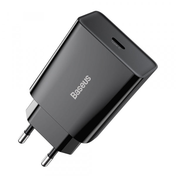 Baseus Wall Charger Speed, 20W, 3A, 1 x USB-C, Black CCFS-SN01