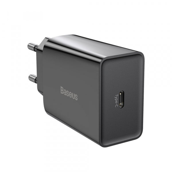 Baseus Wall Charger Speed, 20W, 3A, 1 x USB-C, Black CCFS-SN01