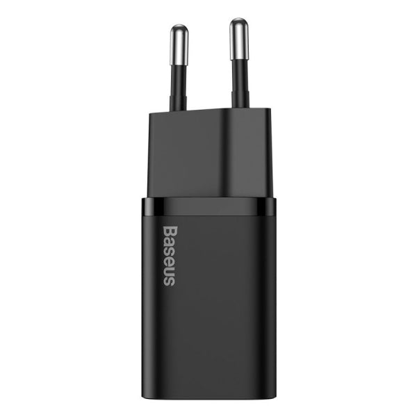 Baseus Wall Charger Super Si, 25W, 3A, 1 x USB-C, Black CCSP020101