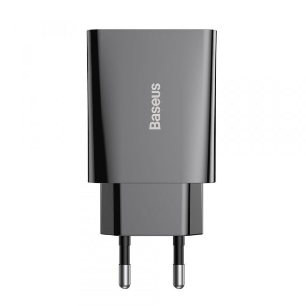 Baseus Wall Charger Speed, 20W, 3A, 1 x USB-C, Black CCFS-SN01