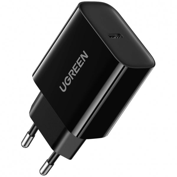 Ugreen Wall Charger CD137, 20W, 3A, 1 x USB-C, Black