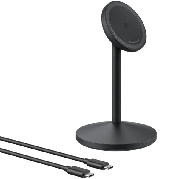 Anker Wireless Charger MagGo Stand, 15W, 1.67A, Black A25X1H11