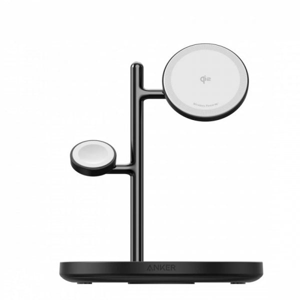 Anker Wireless Charger MagGo 3in1, 25W, 1.67A, Black B25M3311