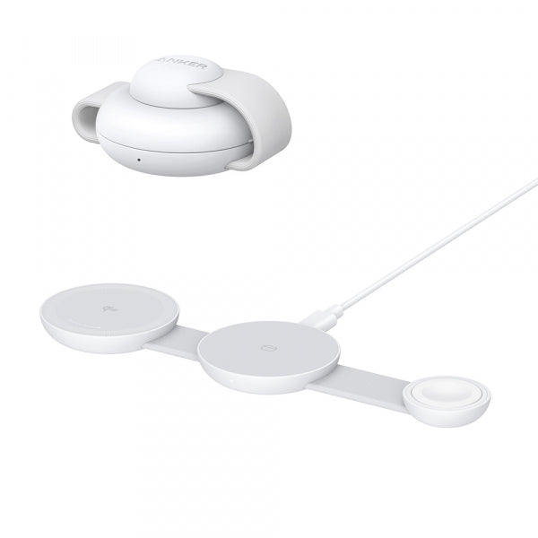 Anker Wireless Charger MagGo 3in1, 15W, 1.67A, White B25M8H21