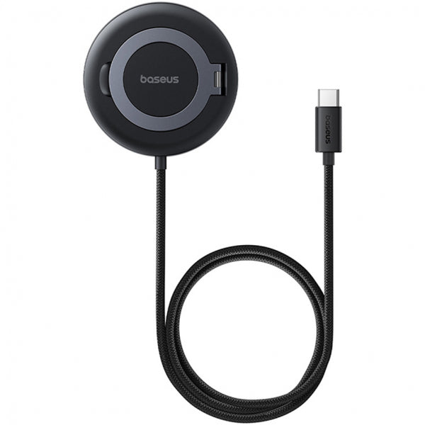 Baseus Wireless Charger Simple Mini4, 15W, 1.67A, Black P10273300121-01
