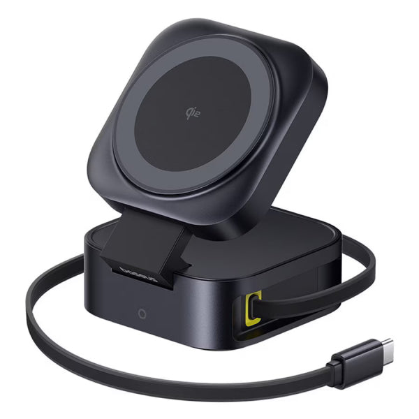 Baseus Wireless Charger PicoGo 2in1, 67W, 3.35A, Black P10276800123-00