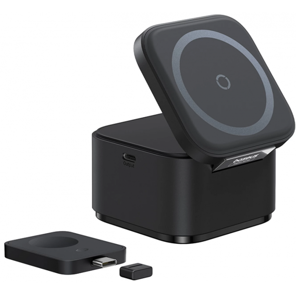 Baseus Wireless Charger MagPro 3in1, 25W, 1.67A, Black P10264100123-01