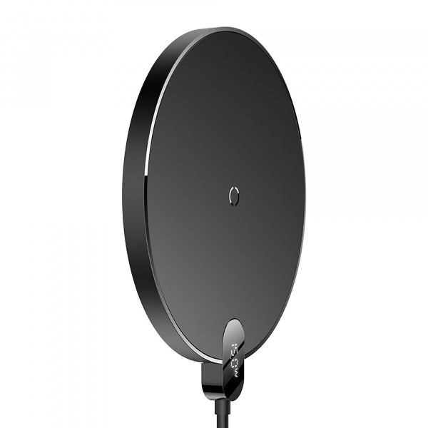 Baseus Wireless Charger Digital Led Display Gen 2, 15W, 1.67A, Black CCED000001