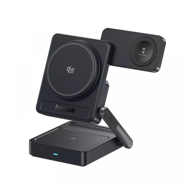 Baseus Wireless Charger PicoGo AF21 3in1, 35W, Black E0205401