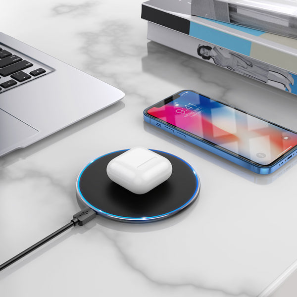 Borofone Wireless Charger BQ3 Pro, 15W, 1.67A, Black