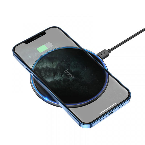 Hoco Wireless Charger CW6 Pro, 15W, 1.67A, Black