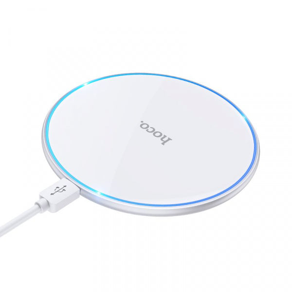 Hoco Wireless Charger CW6 Pro, 15W, 1.67A, White