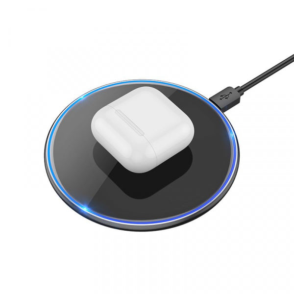 Hoco Wireless Charger CW6 Pro, 15W, 1.67A, Black