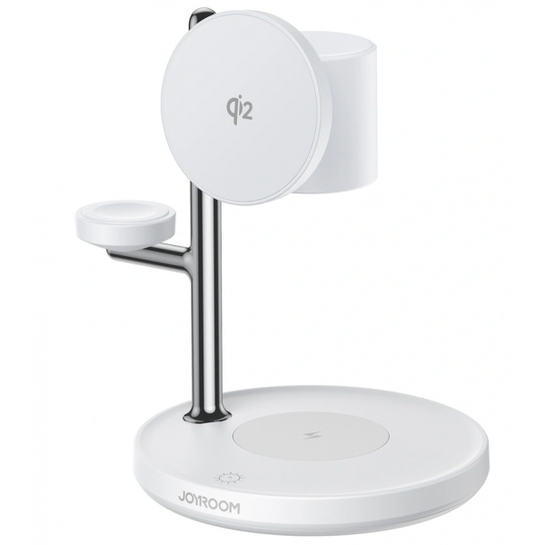 Joyroom Wireless Charger JR-W23 3in1, 15W, 1.67A, White