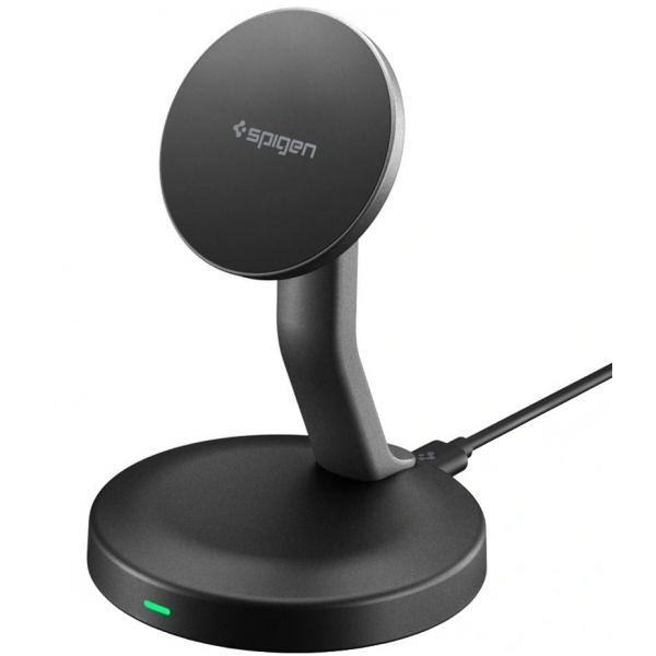 Spigen Wireless Charger EF151MS, 15W, 1.67A, Black ACH10441