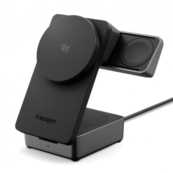 Spigen Wireless Charger EF323MQ Essential 3in1, 25W, Black ACH10398
