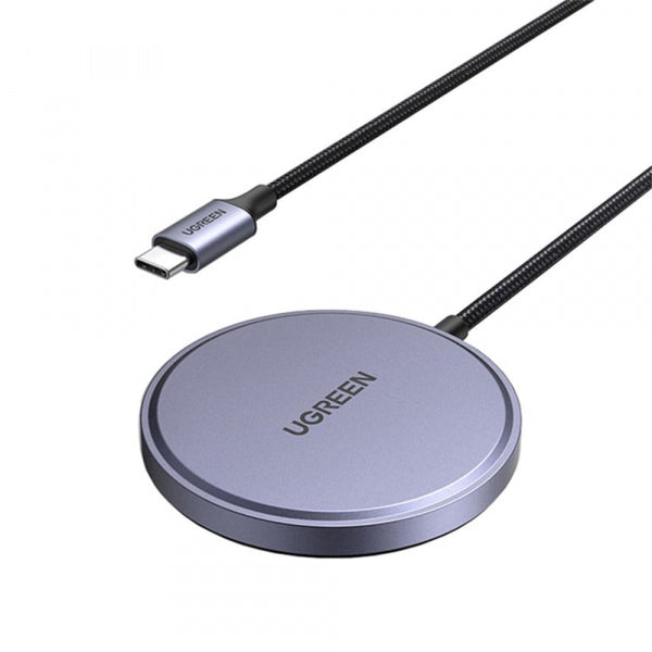 Ugreen Wireless Charger W703, 15W, 1.67A, Grey