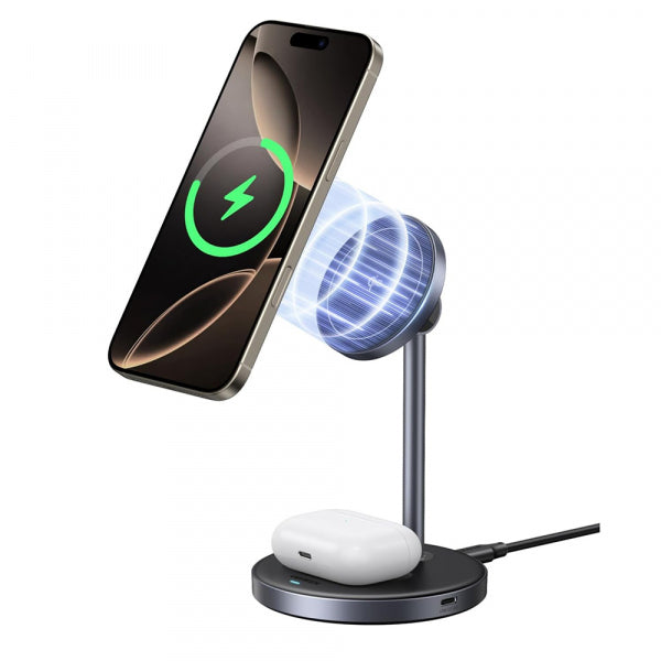 Ugreen Wireless Charger W710 3in1, 20W, 1.67A, 1 x USB-C, Black