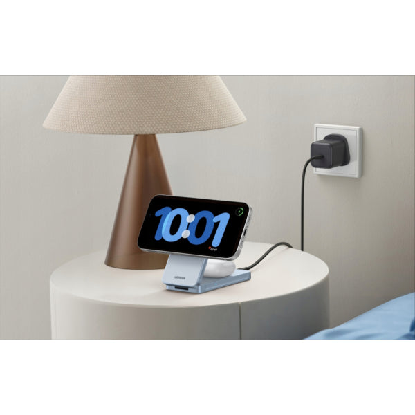 Ugreen Wireless Charger MagFlow 2in1, 25W, Blue