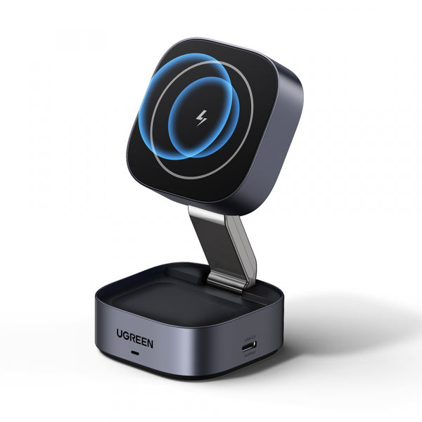 Ugreen Wireless Charger W526 3in1, 20W, 1.67A, 1 x USB-C, Black