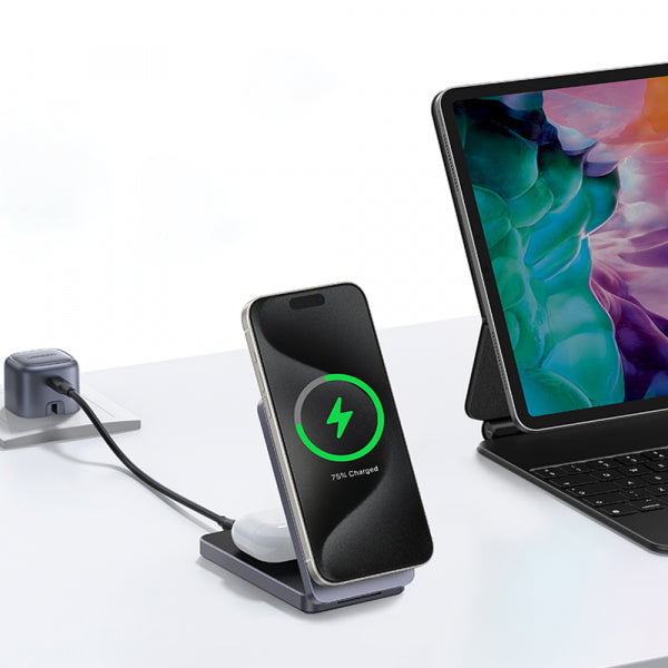 Ugreen Wireless Charger W706 2in1, 20W, 1.67A, Black