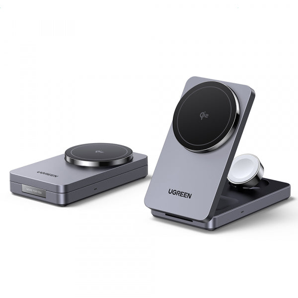 Ugreen Wireless Charger W707 3in1, 25W, 1.67A, Grey