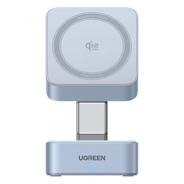 Ugreen Wireless Charger W752 2in1, 35W, 3A, 1 x USB-C, Blue