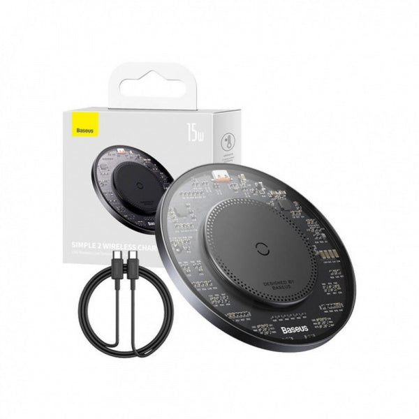 Baseus Wireless Charger BS-W530, 15W, 1.67A, Black CCJJ050001