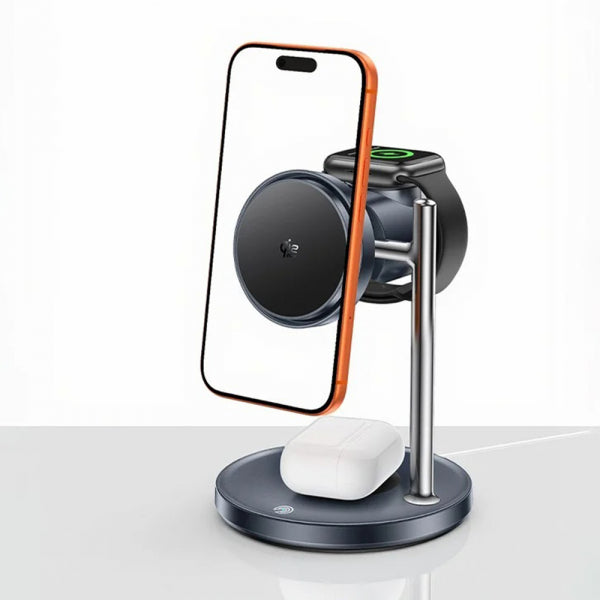 Yesido Wireless Charger DS40 3in1, 25W, 1.67A, Black