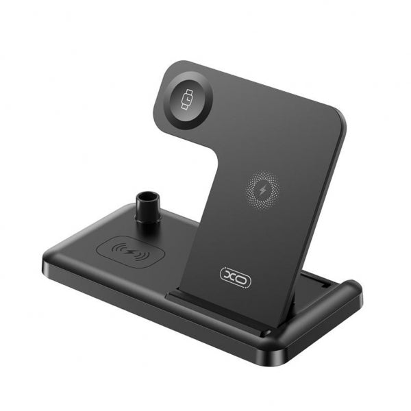 XO Design Wireless Charger WX033 4in1, 15W, 1.67A, Black