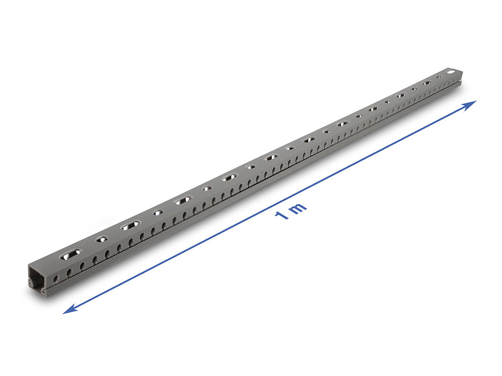 Delock Verdrahtungskanal 16 x 16 mm - Länge 1 m grau