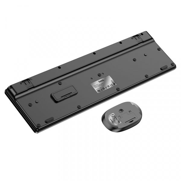 Hoco Wireless Keyboard And Mouse Combo GM17, Black