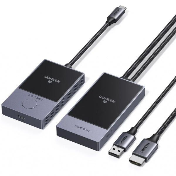 Ugreen Wireless HDMI Extender CM737, 1080P, Grey