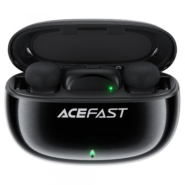 Acefast Wireless Microphone R2, USB-C, 2-Pack, Black