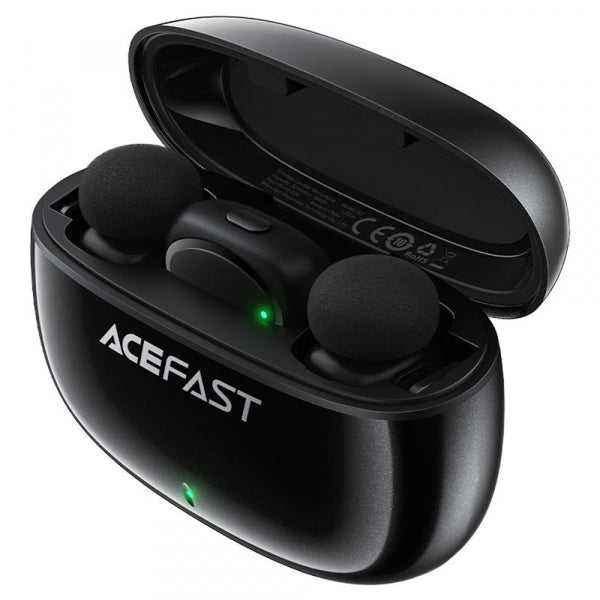 Acefast Wireless Microphone R2, USB-C, 2-Pack, Black