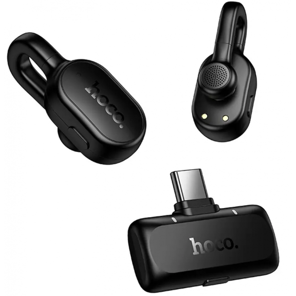 Hoco Wireless Microphone L27, USB-C, 2-Pack, Black