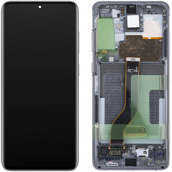 Samsung LCD Display Module For Samsung Galaxy S20+ 5G G986 / S20+ G985, w/o Camera, Cosmic Grey