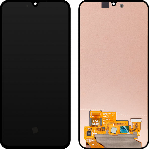 Samsung LCD Display Module for Samsung Galaxy A34 A346, w/o Frame, Black