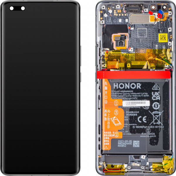 Honor LCD Display Module for Honor Magic4 Pro, with Battery, Black