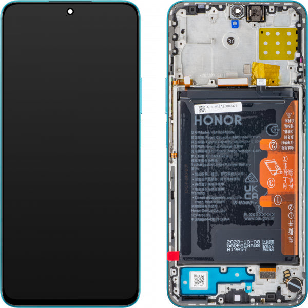 Honor LCD Display Module for Honor 90 Lite / X8a, with Battery, Cyan Lake