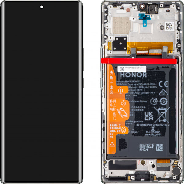 Honor LCD Display Module for Honor 70, with Battery, Midnight Black
