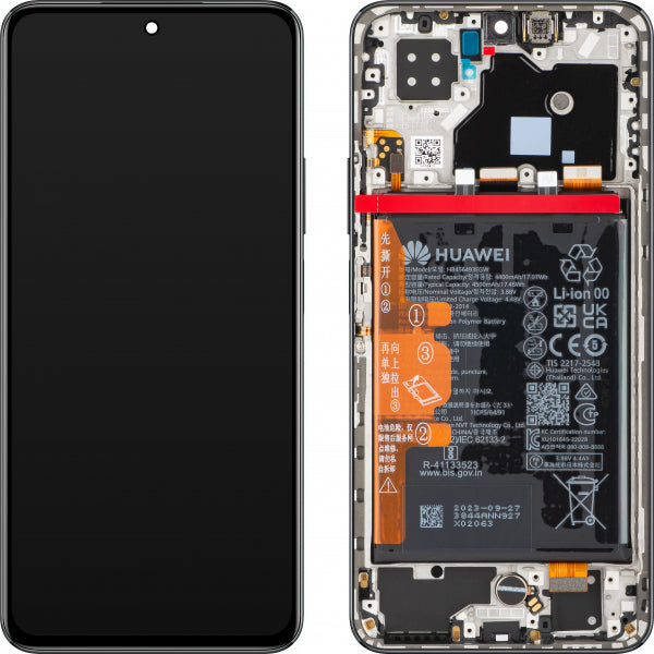 Huawei LCD Display Module for Huawei nova 10 SE, with Battery, Starry Black