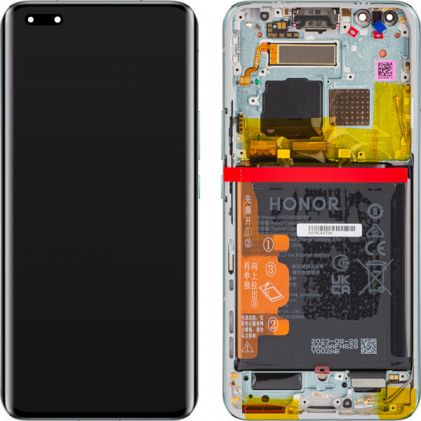 Honor LCD Display Module for Honor Magic5 Pro, with Battery, Meadow Green