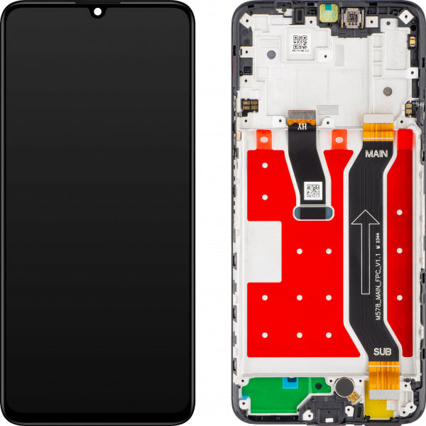 Huawei LCD Display Module for Huawei nova Y72, Black