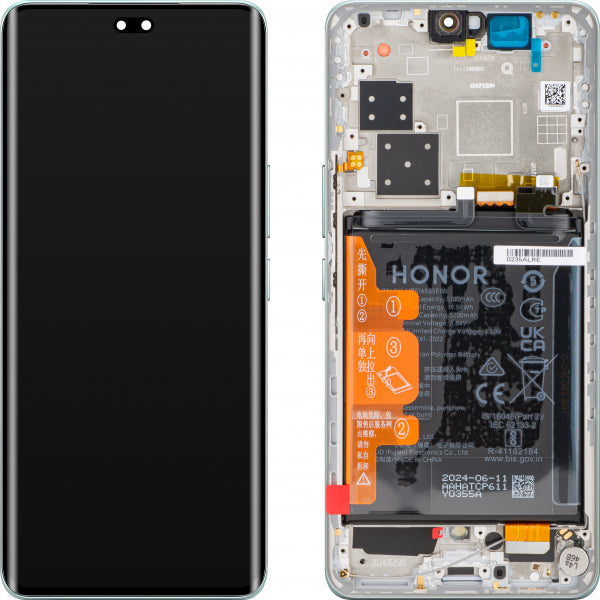 Honor LCD Display Module for Honor 200 Pro, with Battery, Emerald Green