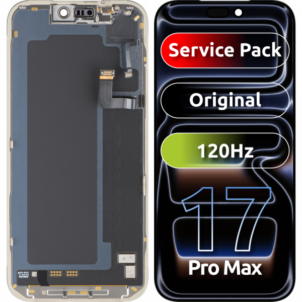 Apple LCD Display Module for Apple iPhone 17 Pro Max, Black