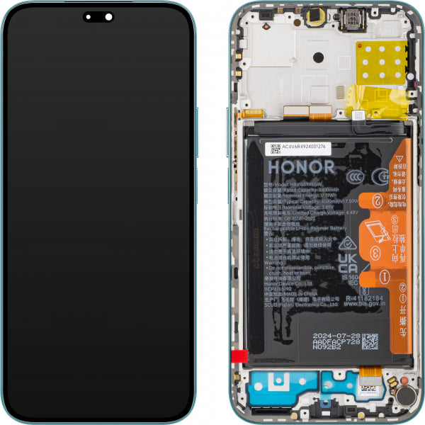 Honor LCD Display Module for Honor 200 Lite / X8b, with Battery, Cyan Lake