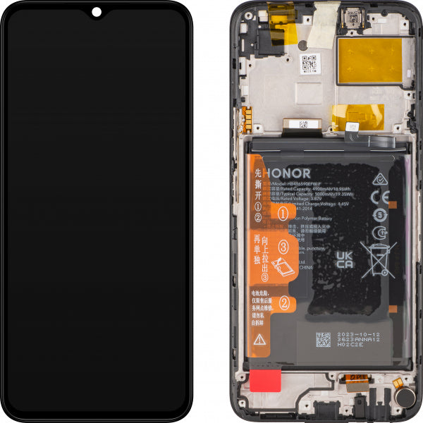 Honor LCD Display Module for Honor X5, with Battery, Black