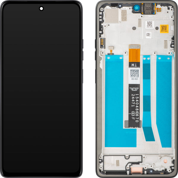 Motorola LCD Display Module for Motorola Moto G75, Charcoal Gray