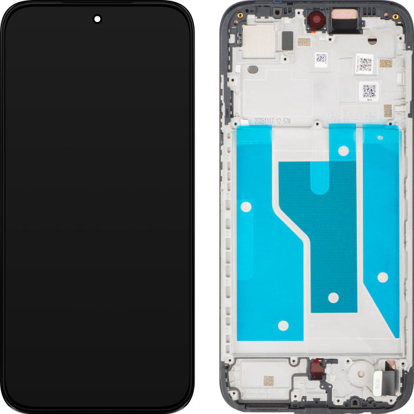 Motorola LCD Display Module for Motorola Moto G77 / G67, Pantone Black Olive